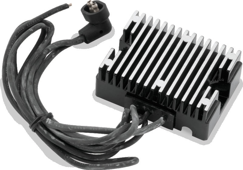 TwinPower Twin Power 1989-1999 Big Twin Except Twin Cam Voltage Regulator Black Replaces H-D 74519-88 32 Amp - 498311
