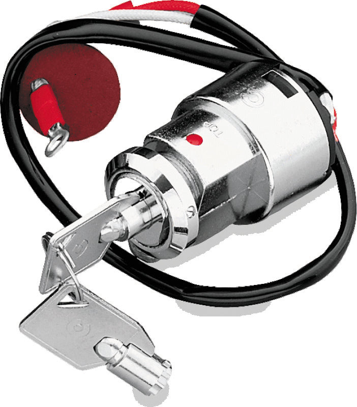 TwinPower Twin Power 1991-1995 FXDL And Custom Use 2-Wire Round Key Switch Replaces H-D 71428-90A - 215534