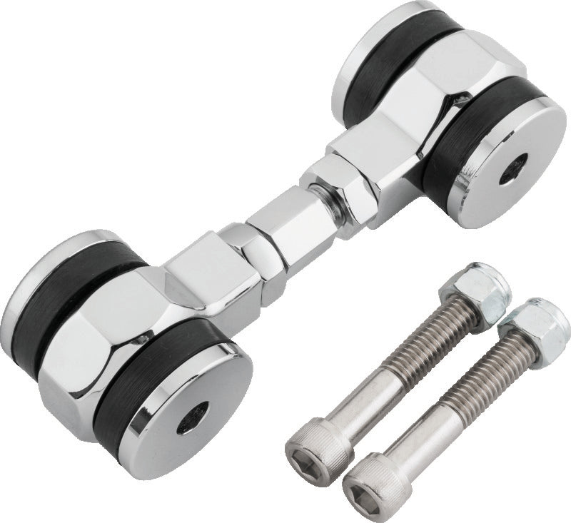 TwinPower Twin Power 1992-2003 Dyna Top Stabilizer Link Chrome - 486948