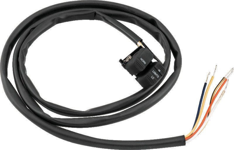 TwinPower Twin Power 1996-2013 Big Twin XL V-Rod Black Dimmer/Horn Switch Replaces H-D 71597-96 71682-06A - 601697