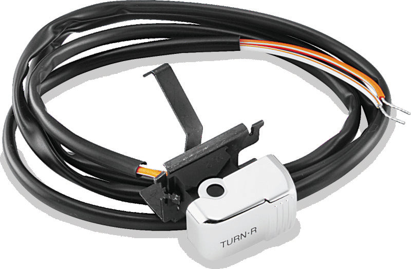 TwinPower Twin Power 1996-2013 Big Twin XL V-Rod Chrome Right Turn Signal Switch Replaces H-D 71519-96 71683-06A - 601692