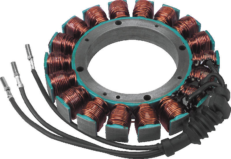 TwinPower Twin Power 2001-2006 FXST FLST Stator Replaces H-D 30017-01B 38 Amp - 215642