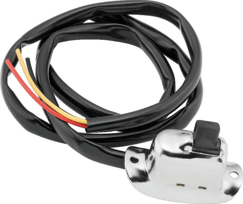 TwinPower Twin Power 2036-2069 FL 2052-1972 XL and Custom Use Chrome Headlight Switch Replaces H-D 70060-29 With Wires - 492581