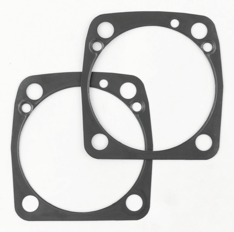 TwinPower Twin Power Base Gasket 3 5/8 Inch Bore .020 Rubber Covered Steel Replaces 1984-1999 Evo BT Pair - 043186