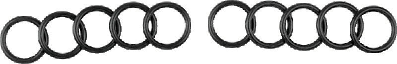 TwinPower Twin Power Drain Plug O Rings Replaces H-D 11105 10Pk - 043298