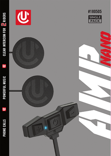 UCLEAR AMP NANO SINGLE KIT HELMET AUDIO SINGLE KIT - 180514