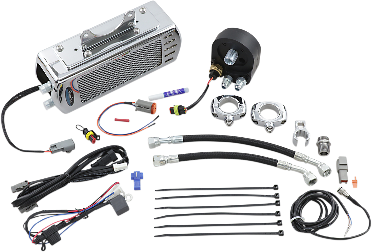ULTRACOOL 3.0 Side Mount Oil Cooler with Fan Kit