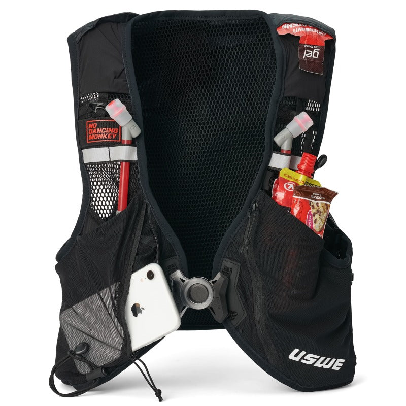 USWE Pace Trail Running Vest 14L Carbon Black - Medium - 2140120103