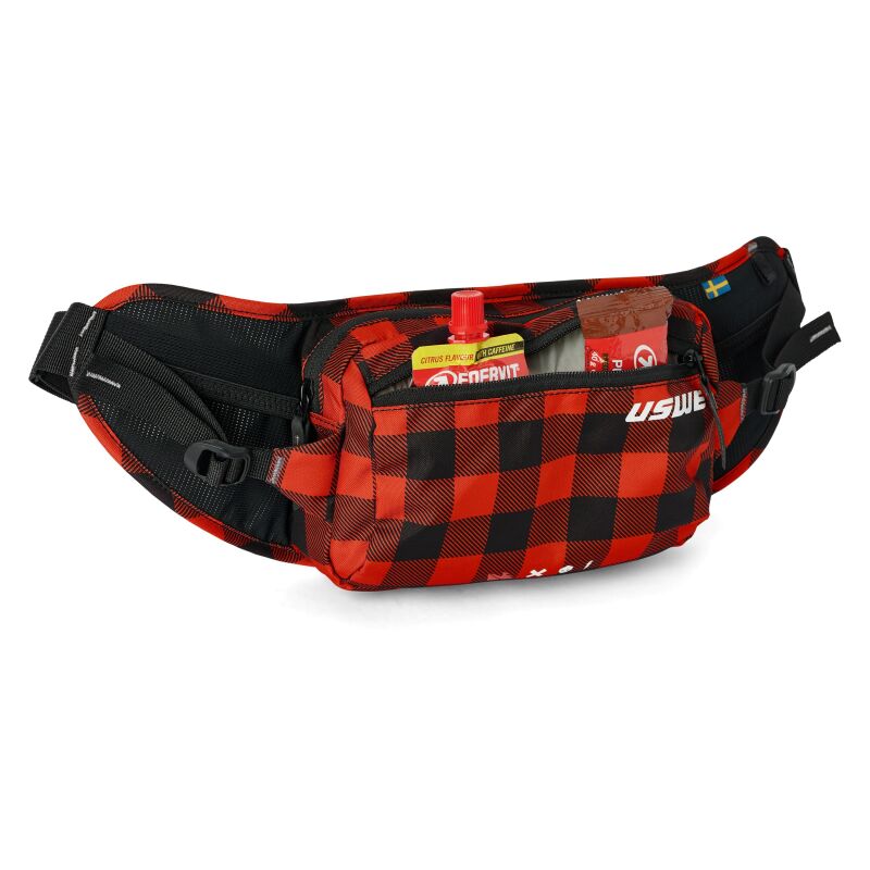 USWE Waist Hip Pack 2L - Flannel Red - 202083048