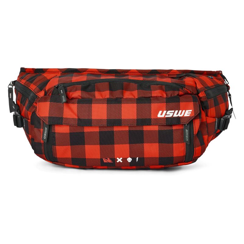 USWE Waist Hip Pack 6L - Flannel Red - 206083048