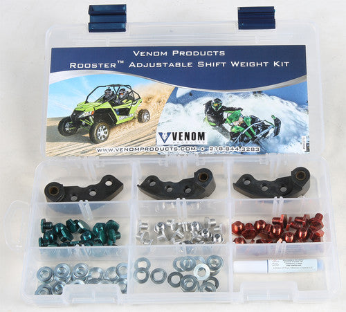VENOM PRODUCTS Adjustable Shift Weight Kit for Drive Clutch - 930994