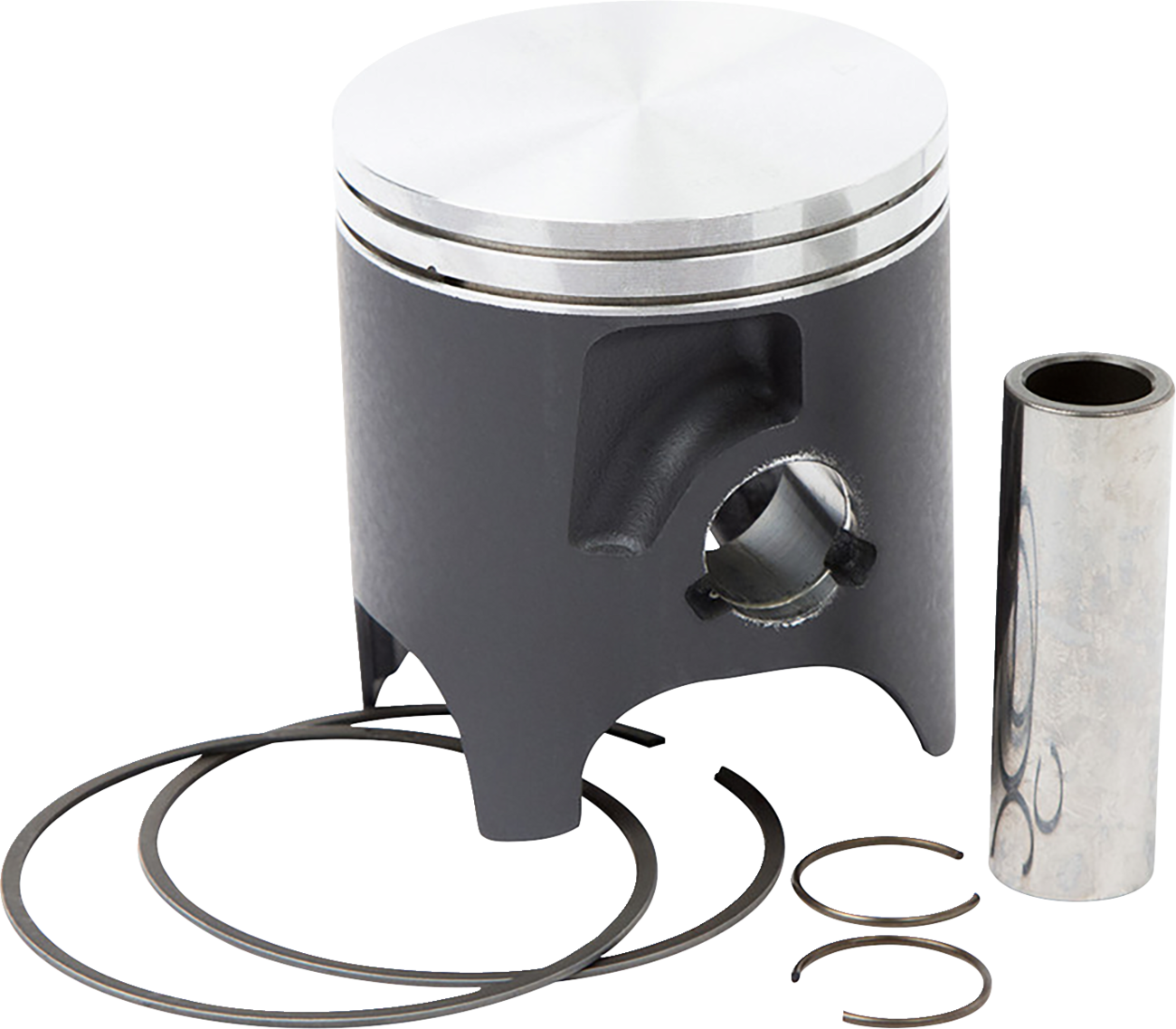 VERTEX Piston Kit Cast Replica for 2 Stroke - Piston Kit / 66.35 mm / Honda CR250R 0910-1033