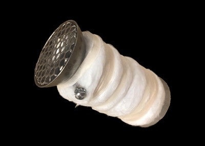 VOODOO Shorty Exhaust Phantom Baffle Core w/Packing - VEPC
