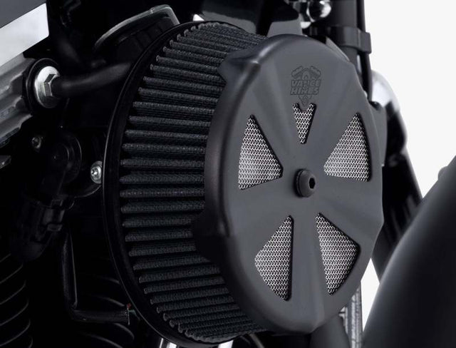 Vance and Hines Vance & Hines Black Skullcap Crown Intake Cover - 71019