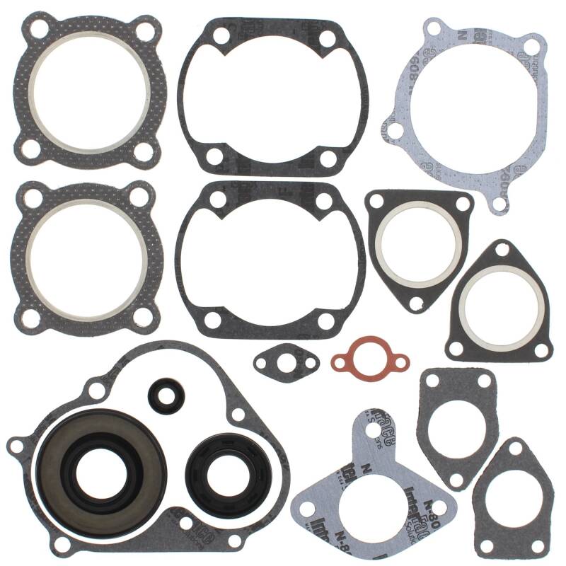 Vertex Pistons 1978-1988 Enticer 340/1987 Enticer 340 LTR Complete Gasket Kit w/ Seals - 711142