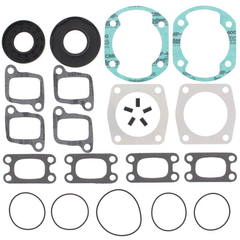 Vertex Pistons 1980-1986 Citation 377cc/1987-1988 Safari 380cc Complete Gasket Kit w/ Seals - 711023A