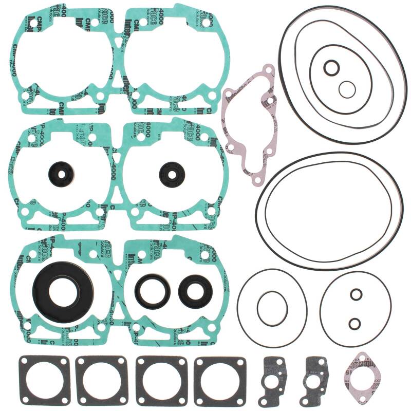 Vertex Pistons 1999 Formula Deluxe 670/1998-1999 Formula Z 670cc Complete Gasket Kit w/ Seals - 711215