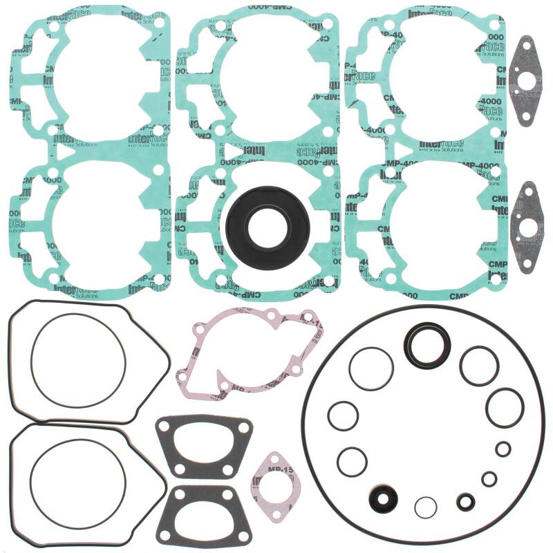 Vertex Pistons 2010-2014 Grand Touring Sport 600 ACE/2004-2009 GSX Sport 500 SS Complete Gasket Kit w/ Seals - 711283