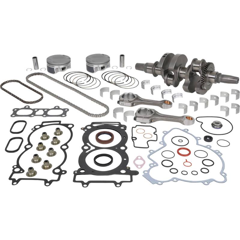 Vertex Pistons 2016 ACE 900 EPS/2016 Ranger 900 4x4 Crew Complete Engine Rebuild Kit - WR00040-1