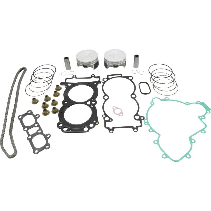 Vertex Pistons 2017 RZR XP 4 Turbo 925cc/2017 RZR XP Turbo 925cc Top End Piston Kit - VTKTC24426B-1