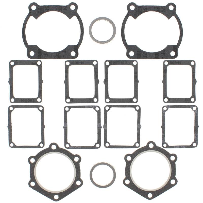Vertex Pistons Vertex Gaskets 1979-1982 Yamaha Excell V EC540 C D F Top End Gasket Kit - 710167