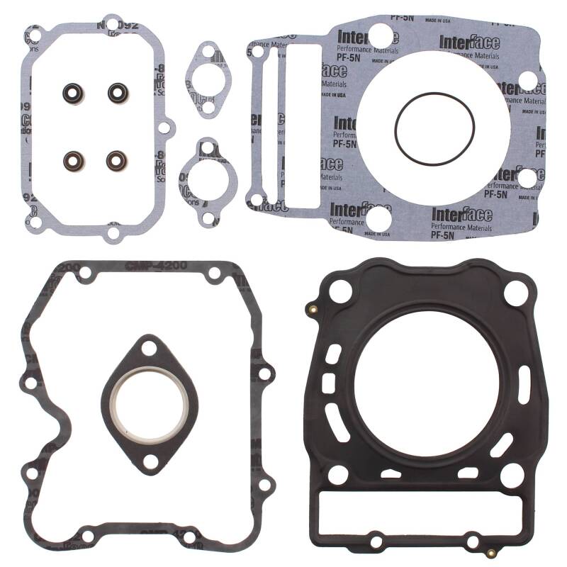 Vertex Pistons Vertex Gaskets 2011-2014 Polaris Hawkeye 400 HO 2x4 Top End Gasket Kit - 810821