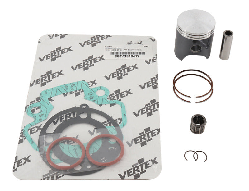 Vertex Pistons Vertex Piston 2000-2003 Kawasaki KX 65 65cc Top End Piston Kit - VTK22860B