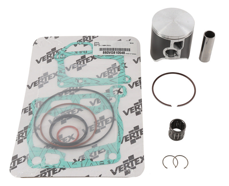 Vertex Pistons Vertex Piston 2000-2003 Suzuki RM 125 125cc Top End Piston Kit - VTK22652B