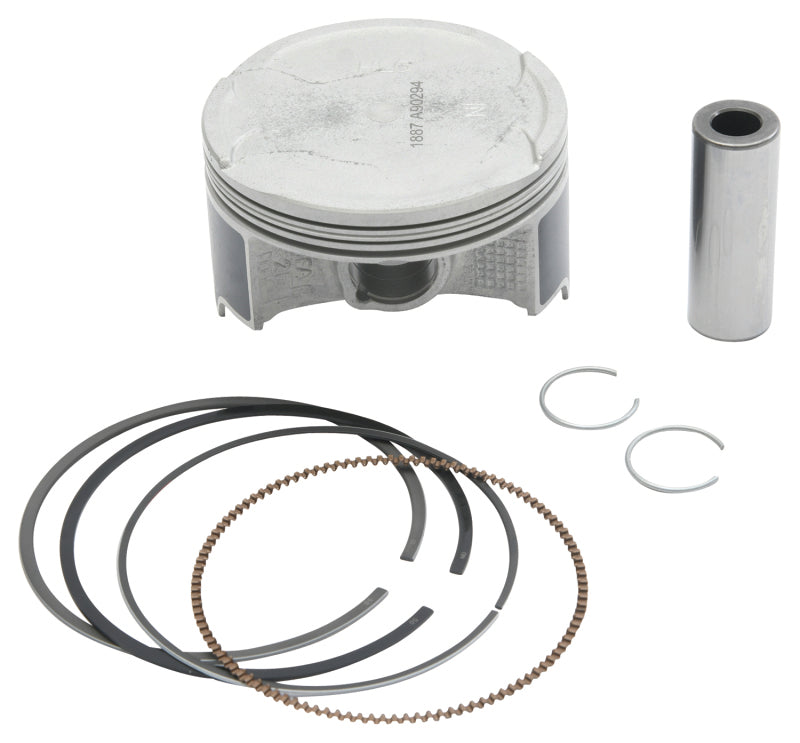 Vertex Pistons Vertex Piston 2004-2009 Kawasaki KFX 700 V-Force 700cc +0.50mm Oversized Cast Replica Piston Kit - 24488050