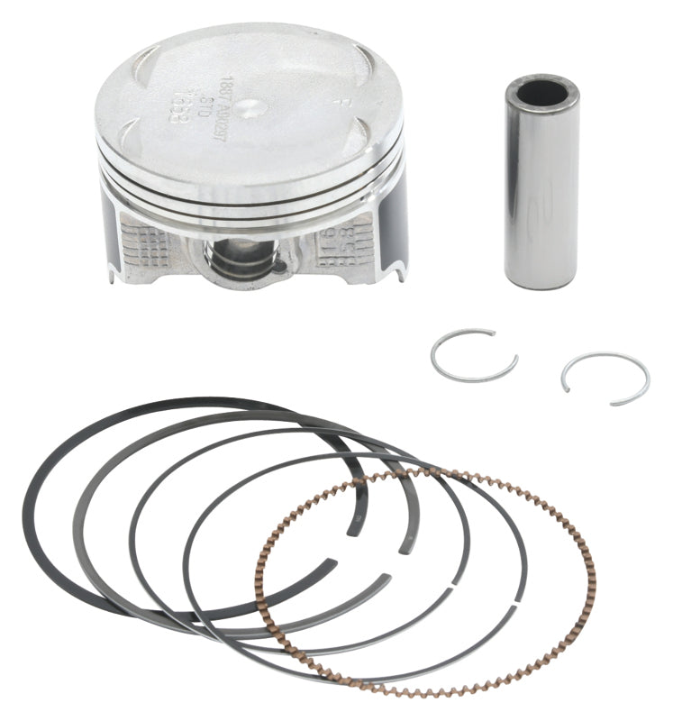 Vertex Pistons Vertex Piston 2004-2009 Kawasaki KFX 700 V-Force 700cc Cast Replica Piston Kit - 24488