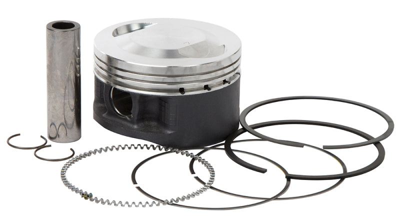 Vertex Pistons Vertex Piston 2004-2013 Yamaha YFM 350 Raptor 350cc +1mm Oversize Cast Replica Stroker Piston Kit 381cc - 23616A