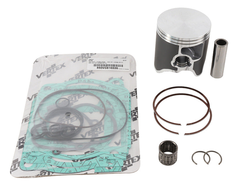 Vertex Pistons Vertex Piston 2008-2012 KTM 300 EXC 300cc Top End Piston Kit - VTK23375B-2