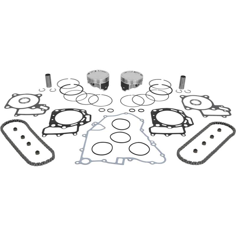 Vertex Pistons Vertex Piston 2008-2013 Kawasaki KRF 750 Teryx 4x4 750cc Replica Top End Piston Kit; 8.8:1 Kit - VTKTC23908B