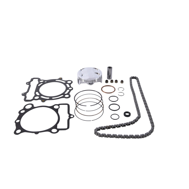 Vertex Pistons Vertex Piston 2011-2014 Kawasaki KX 250 F 250cc Top End Piston Kit - VTKTC23646B