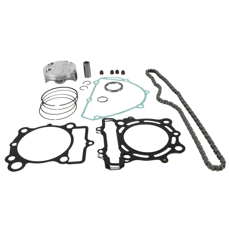 Vertex Pistons Vertex Piston 2015-2016 Kawasaki KX 250 F 250cc Forged Replica Top-End Piston Kit 13.8:1 Comp. - VTKTC24020B