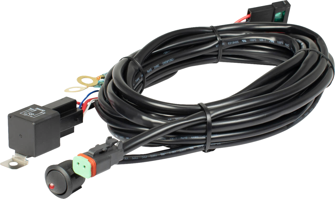 Vision X Relay Harness - Single Light 2050-0525