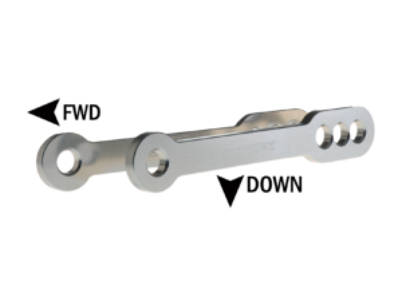 Vortex Racing 1997-2000 Suzuki GSX-R600,1996-1999 GSX-R750,2003-2009,17 SV650 Lowering Link Kit- Silver - LL544