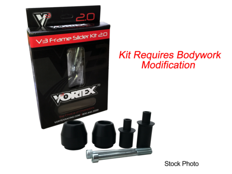 Vortex Racing 2007-2016 Suzuki GSF 650,1250 Bandit V3 2.0 Frame Slider Kit- Modification Required - SR159