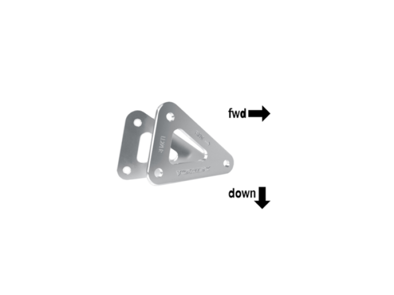 Vortex Racing 2007-2023 Honda CBR600 RR Lowering Link Kit- Silver - LL271