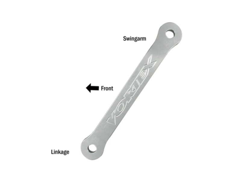 Vortex Racing 2008-2013 Kawasaki EX250 Ninja,2013-2017 EX300 Ninja Lowering Link Kit- Silver - LL436