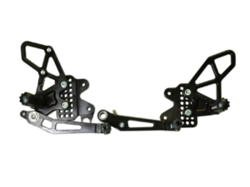 Vortex Racing 2009-2016 Suzuki GSX-R1000 Rear Set- Black - RS572K