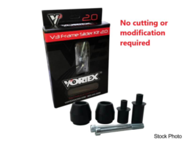 Vortex Racing 2014-2019 Honda CBR 650 F V3 2.0 Frame Slider Kit- No Cut - SR119