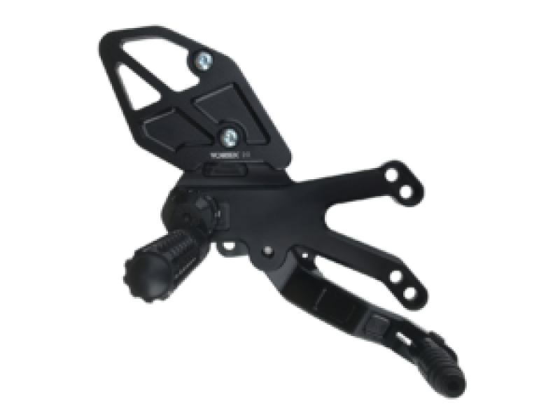 Vortex Racing 2015-2024 Yamaha YZF-R3 Rear Set- Black - RS628K