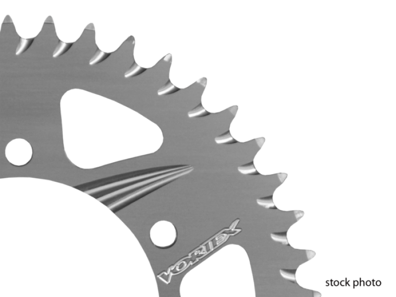 Vortex Racing Aluminum Rear Sprocket 520 58 Tooth- Silver - 208-58