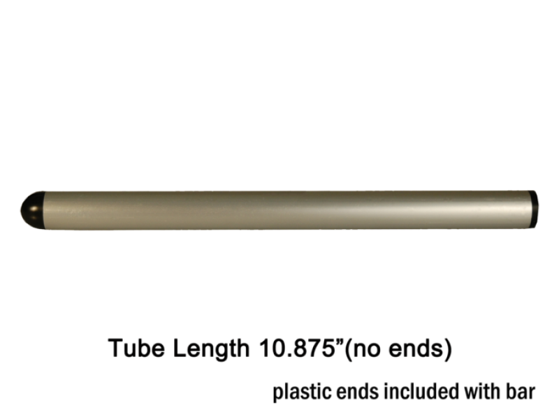 Vortex Racing Clip-On Standard Bar 10.875 Length- Silver - CLR001