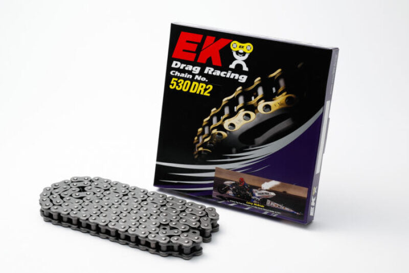 Vortex Racing EK 530 DRZ2 MAX HP 350 Clip Master Semi Press 140 Links- Chrome - 530DRZ2-140C