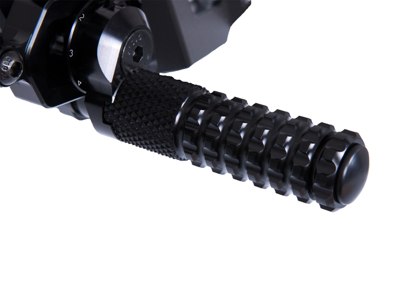 Vortex Racing Rear Set Black - RS275K