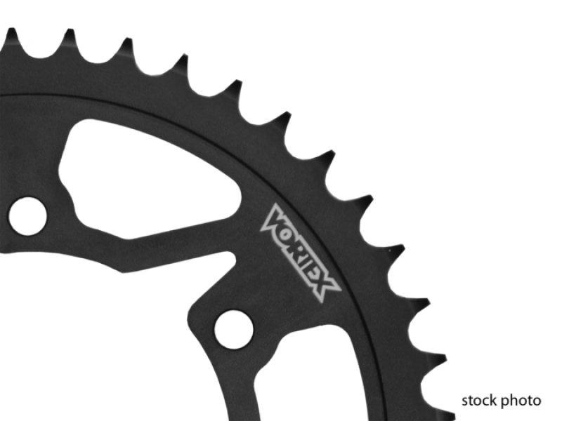 Vortex Racing Steel Rear Sprocket 520 45 Tooth- Black - 435S-45