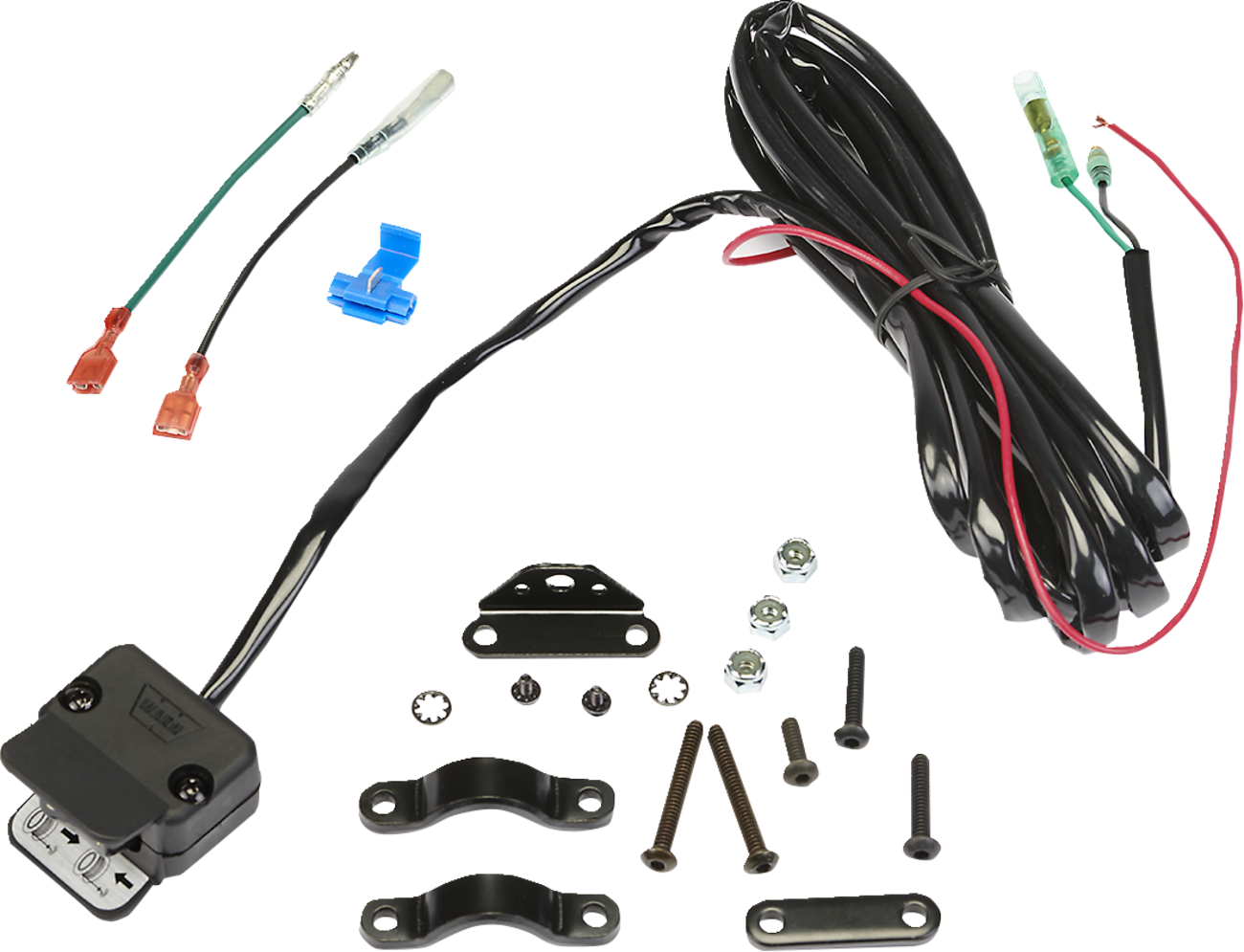 WARN Handle Bar Switch Kit with Wiring - Handlebar Switch Kit 4505-0899