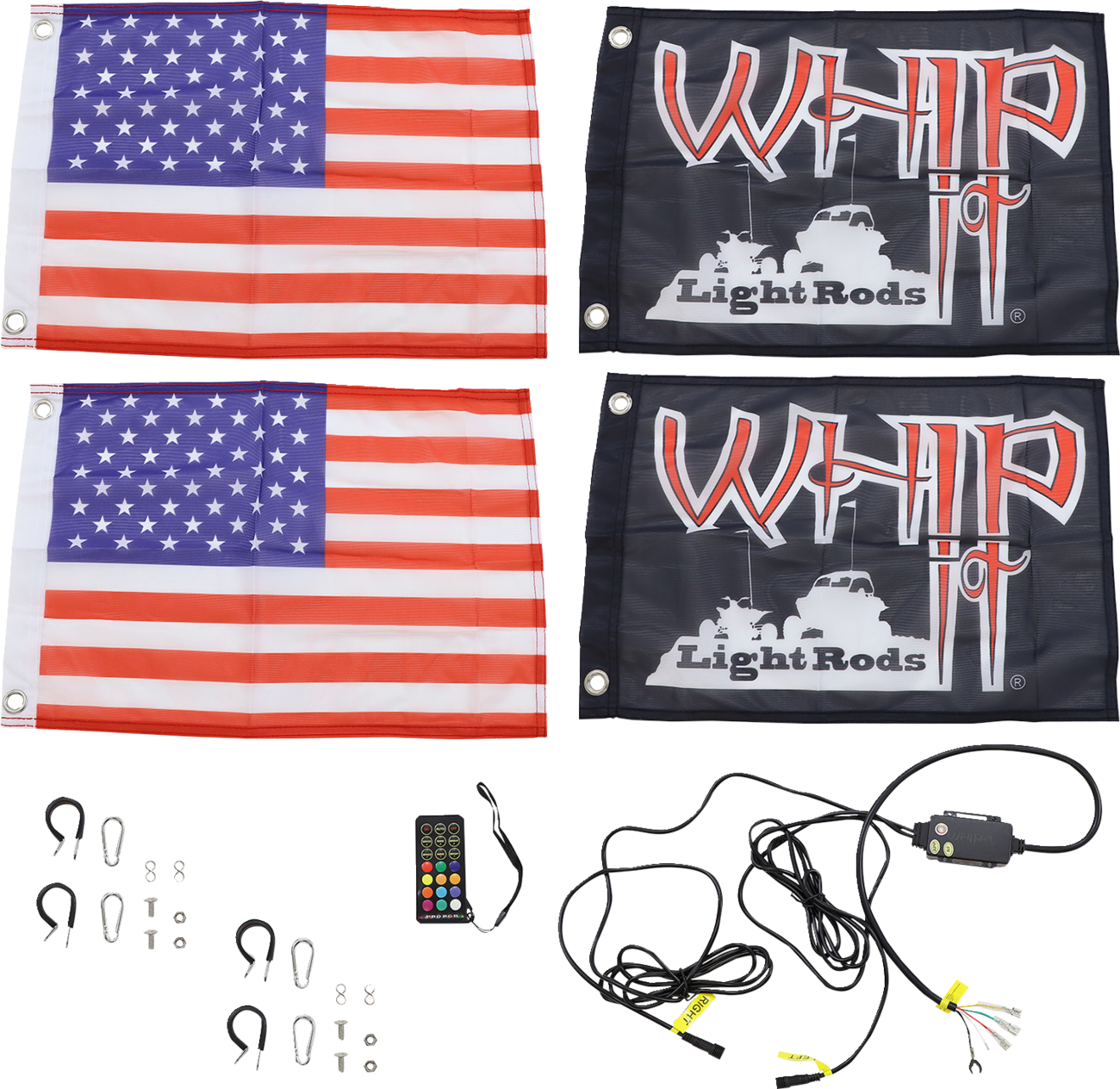 WHIPITLIGHTRODS Bluetooth RGB Light Rod with Quick Disconnect